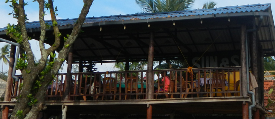 Sun and Sea, Zimmer, Gästehaus, Bungalows am Strand, Fischrestaurant, Bentota, Sri Lanka
